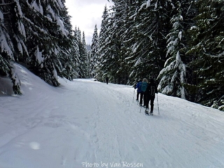 Heading down the first leg