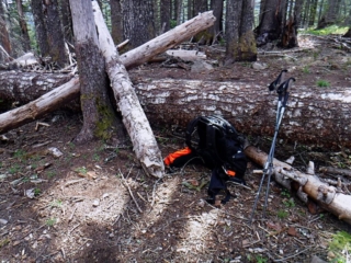 My lunch spot at 3800 ft elevation