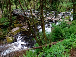Over the Herman Creek Bridge and a short walk back to my car