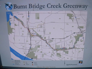 The trail stretches across Vancouver WA