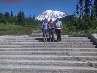 The ladies are ready to go