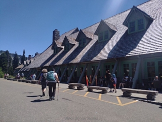 Heading into Paradise Lodge to find Lori