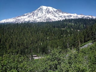 Mt. Rainier seen from Inspiration Point