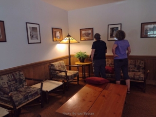 There are many historic photos in the public areas