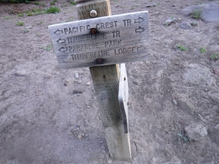 On the trail to Paradise Park