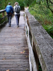 The experimented with different building materials, Plastic, not so good