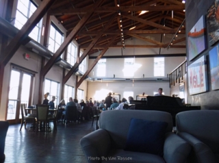 A nicely converted warehouse to eatery