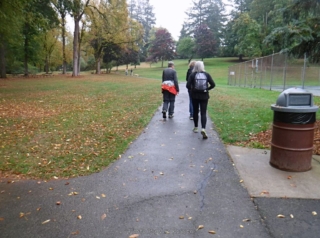 First spot to visit was a park near by