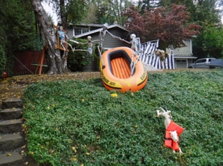 We found more interesting lawn art