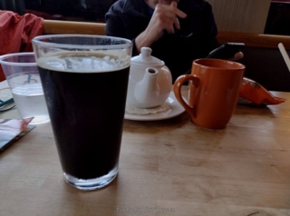 We started with our beverages.