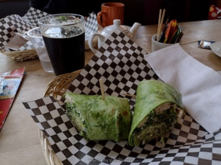 I had a Cezar chicken wrap