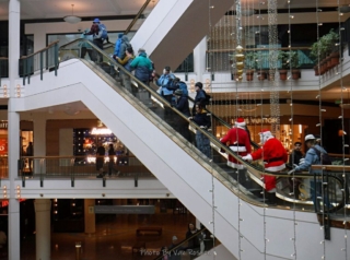 On walks we use to climb stairs, now we take the escalator