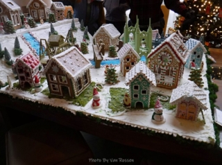 Best gingerbread village display this year