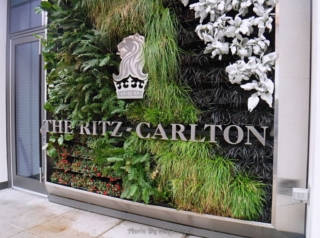 The New Ritz - Carlton got into the spirit