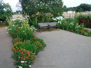 It is nice to walk through the fort's annual Garden