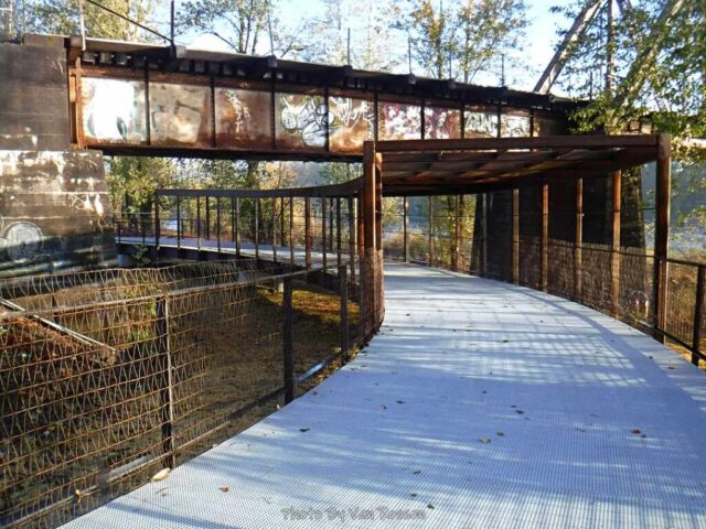 A major project putting in underpass of the railroad.
