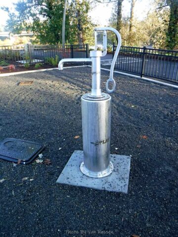 Water is not on yet but it will be interesting to see how it works