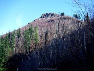 Last look back up at Angles Rest