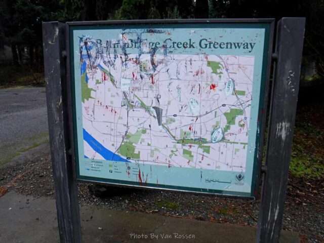 There still some of the vandalism clean up