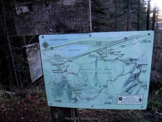 The trail is popular with tourist so it is well marked