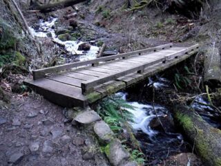 Lower bridge was still in good shape