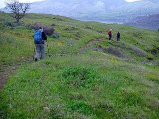 Our crew on the trail