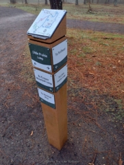 They had the familiar Metro sign post a trail junctions
