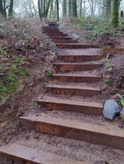 A flight of stairs to explore later
