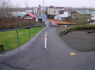 Passing by the some of the house boats