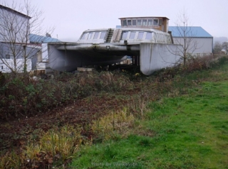 The never completed catamaran