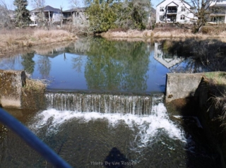 One of the damns to make a pond