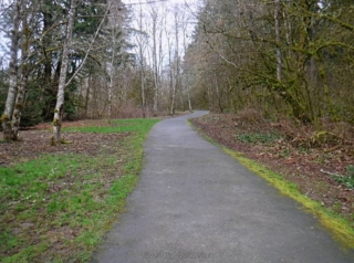 One loop trail is all asphalt