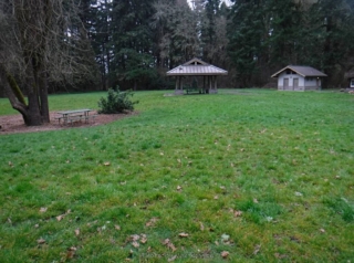 Open area at other entrance to the park