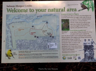 Map and some history about the natural area