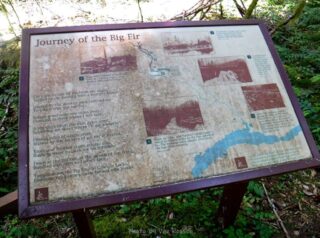 The information signs are barely readable now